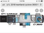 Thumbnail Photo 7 for 2018 Heartland Cyclone CY 3600